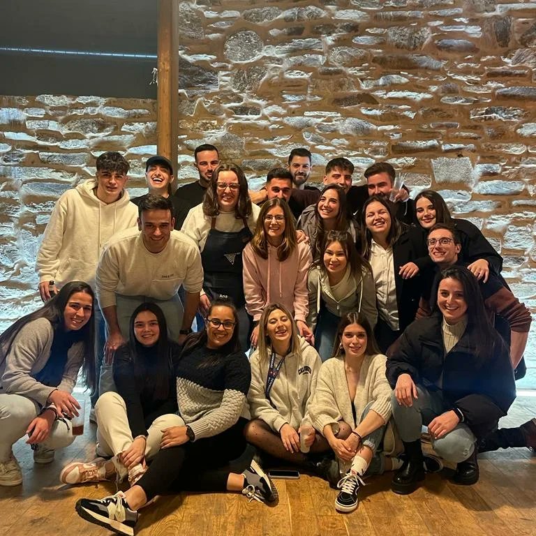 Que ganiñas de estar coa miña xente 💛