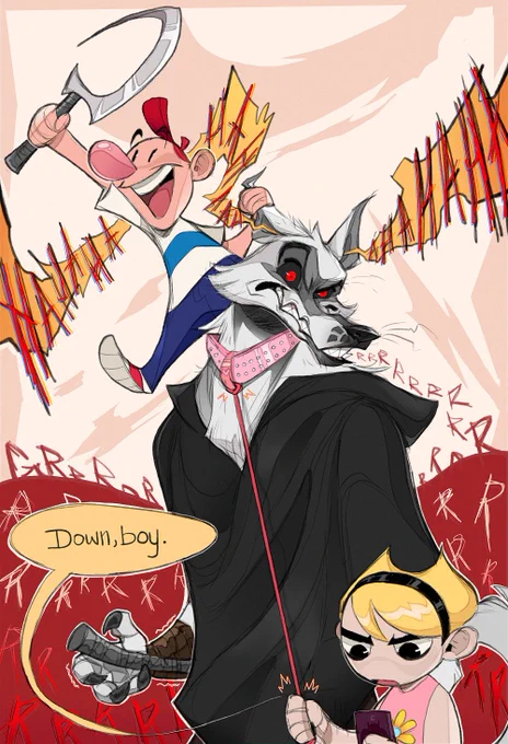 I drew him in a silly goofy crossover