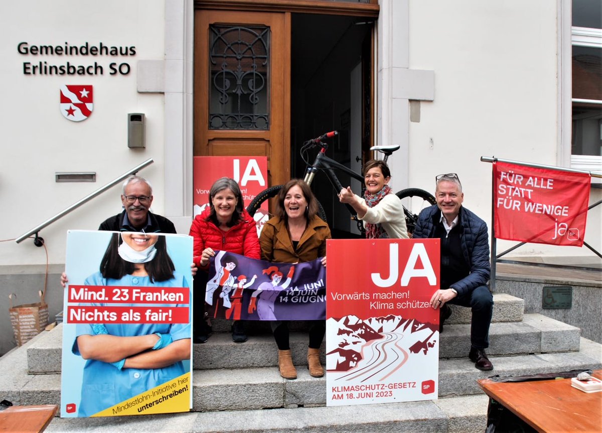 Klima, Krankenkasse, Kita und vieles mehr muss endlich menschenfreundlich und sozial werden.
Es braucht starke Stimmen im Nationalrat. Darum wählt im Herbst SP ⚘️⚘️