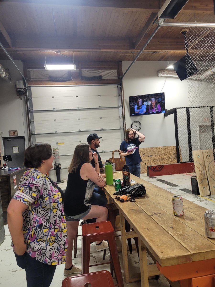 FreshStartRC's tweet image. Our fantastic Fresh Start Social Wellness Committee switched up the game this time with a unique and exhilarating axe-throwing adventure.
We're already eager to see what fun and exciting surprises the committee has in store for us next! #TeamBonding #socialwellness #MoreThanWork