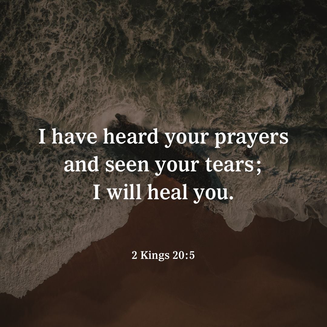 YouVersion's tweet photo. 2 Kings 20:5 https://t.co/pZ9VgmImpv