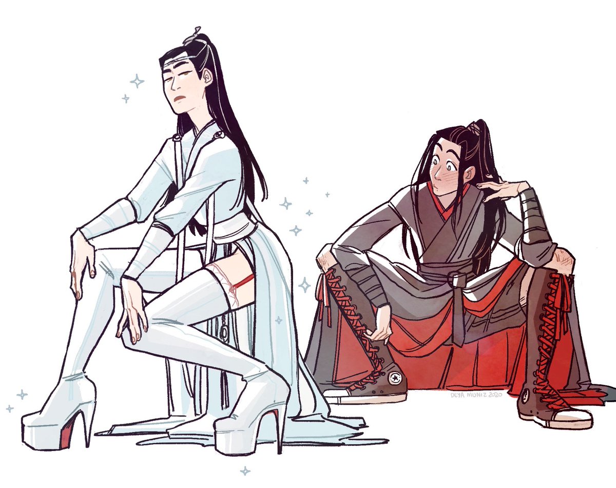 Oh you know. It's a mix of gay comics, gay mdzs shitposting & gay furries 🤷🏻 the usual