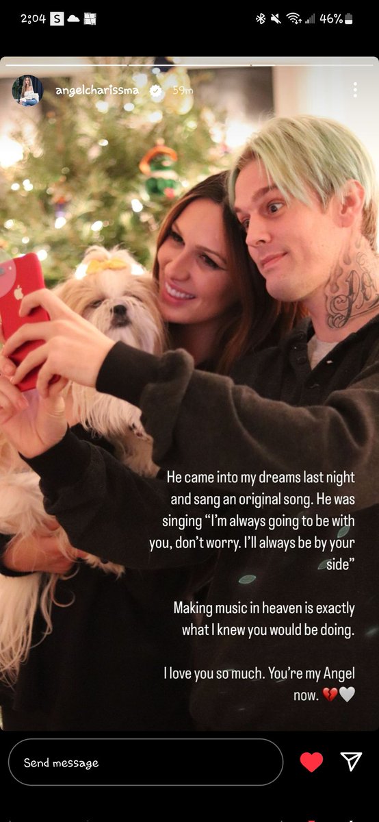 Angel carter (Conrad) posted this today.