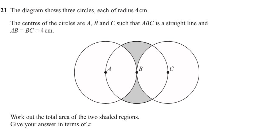 ashtwinproject's tweet image. #gcses2022 three circles question jumpscare