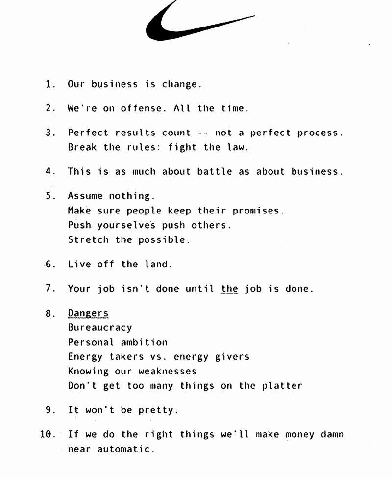 dominicyuvan's tweet photo. #AIR is really an interesting and inspiring story with great takeaways for work and life. #shoedog 

Nike principles are so cool even today https://t.co/pcoenQe6LI