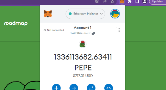 purifyshawn's tweet image. OMG! I was just able to claim $717 worth of $PEPE tokens on their new airdrop! 😂

Check if you are eligible and claim:
🔗 pepes.gg

$mong $jeff $psyop $ladys #pepecoin #pepearmy #pepeislove #milady #bayc #binance #crypto #pulseai $capo $bob $ben $wojak #PEPE #capo
