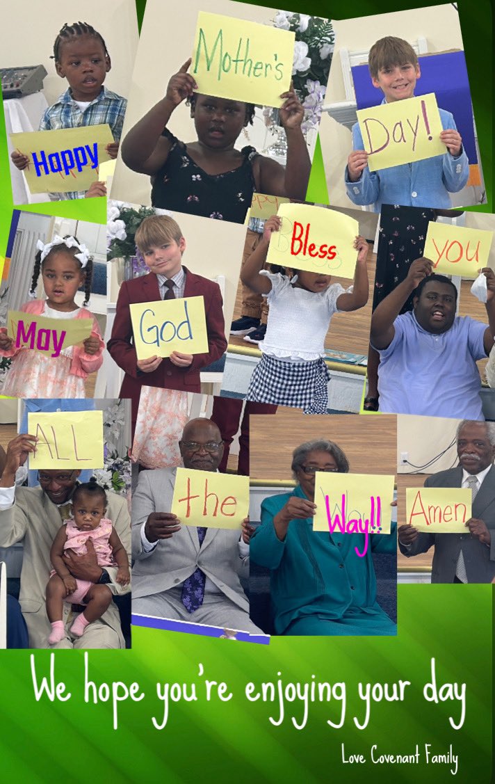 covenant_mbc's tweet photo. To ALL mothers of ALL kinds. We celebrate you with a gesture of gratitude, honor and love. Happiest Mother’s Day! #thecovenantway  #HMD2023 https://t.co/gUjpoOiNNR