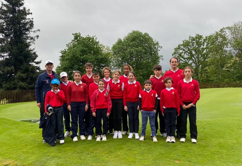 Sexta jornada de la Liga Interclubs Infantil celebrada en Larrabea Golf - fvgolf.com/es/ultima-hora…