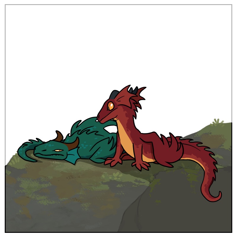 fishtrouts's tweet photo. Those teeth are just NOT it! Also, pst, you’ve probably noticed but there is indeed a certain soft, fuzzy, scowling thing of a certain pink dragon on the horizon! So keep your eyes peeeeled 👀 https://t.co/qmiLPQ54Pn