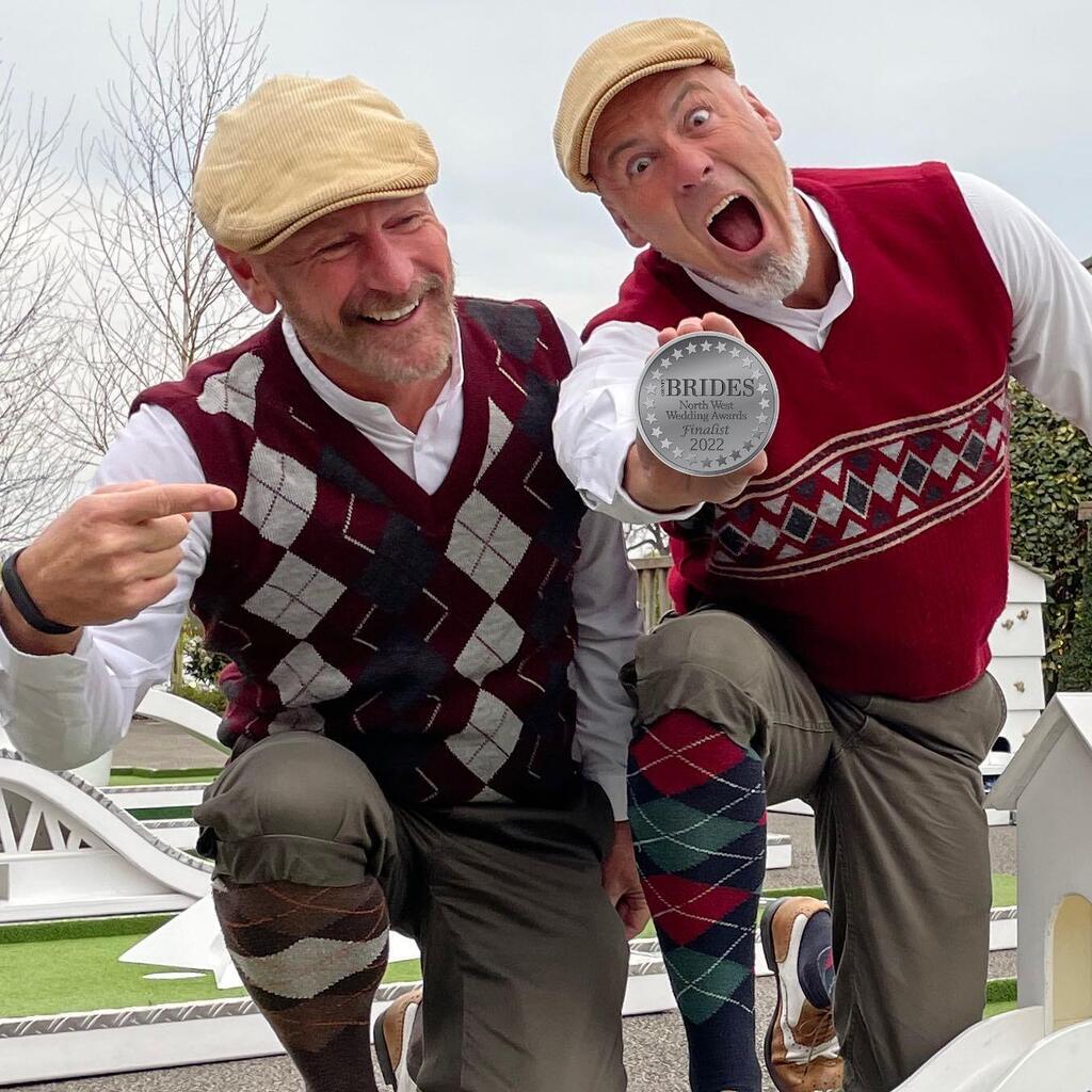 crazy9golf's tweet photo. A HUGE THANKS to all of our amazing brides and grooms who took the time to vote for us in the @countybrides North West Wedding Awards; we’re delighted to announce that we’re through to the finals.  Keep your fingers crossed for us for when the results ar… https://t.co/N0CHf7vYN3 https://t.co/W7JHXmbbCS