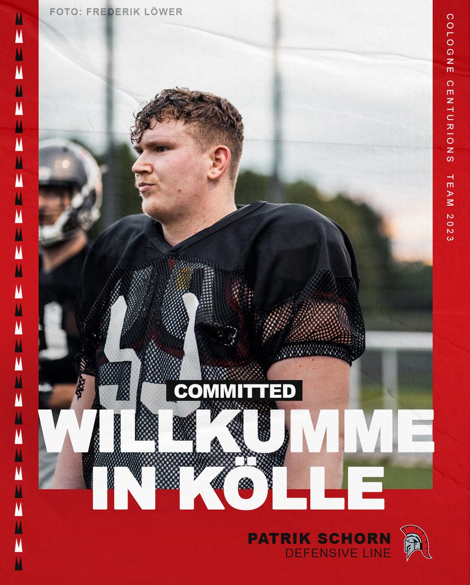 CenturionsCGN's tweet photo. Erneute Brüder Power!💪 Auch die beiden Brüder Patrik @_patrik.99 und Florian @_florian.schorn Schorn werden 2023 für die Centurions spielen. 🏈⚔️
***
#invictuscenturions #centurionscologne #elf23 #football #oline #dline #brothers #brotherpower #cologne https://t.co/GX3kql9wBf