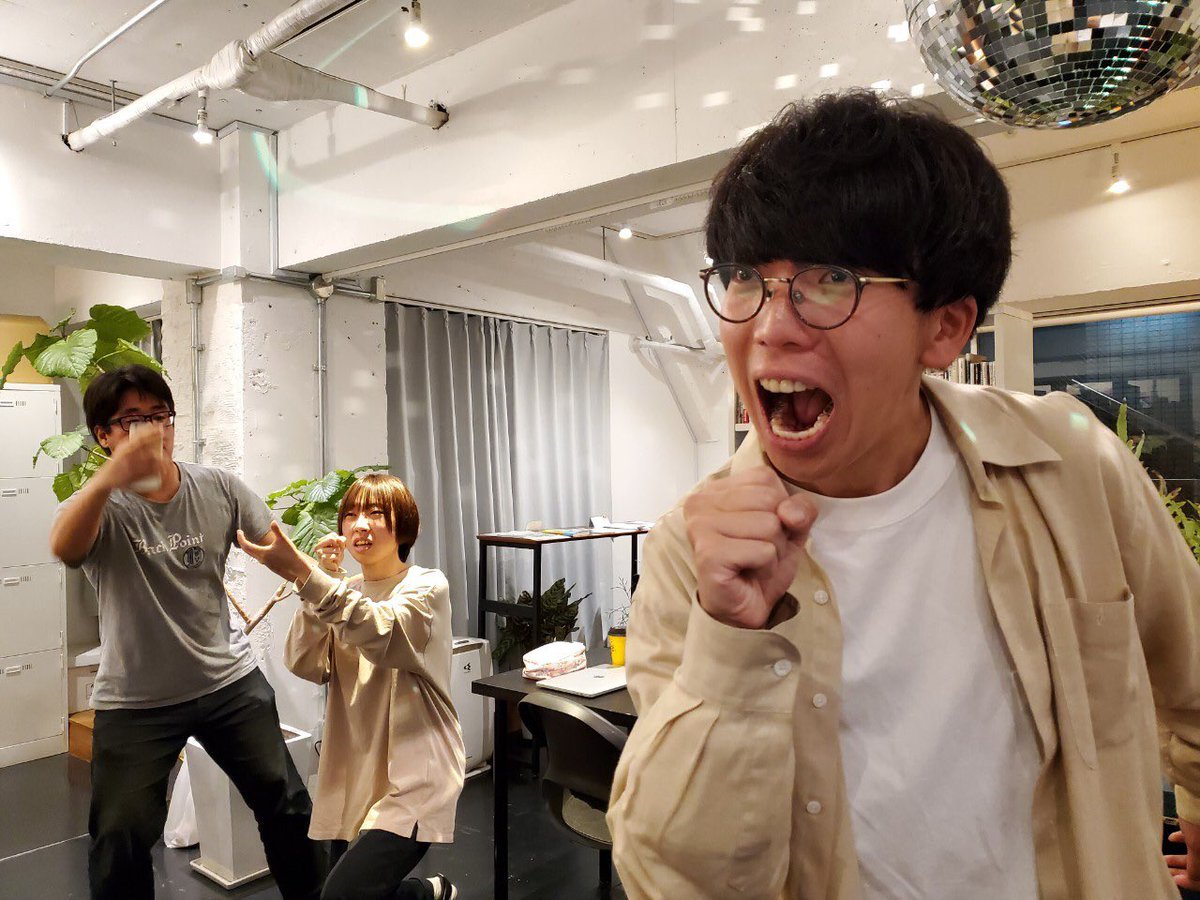 jojo93510's tweet photo. #ごどう寄席座高円寺 公開稽古でした！
いつのまにかたくさんの方に見守られ、ありがたい限りです、、、！
詩人のマサムネさんの詩の朗読をもとに即興コント作ったり、3部作の即興ミュージカル作ったり、本当に盛りだくさん！
まだまだお席ございます！
⬇️チケットこちら！⬇️
https://t.co/HRfd42Typy https://t.co/kKRw9mRWVt