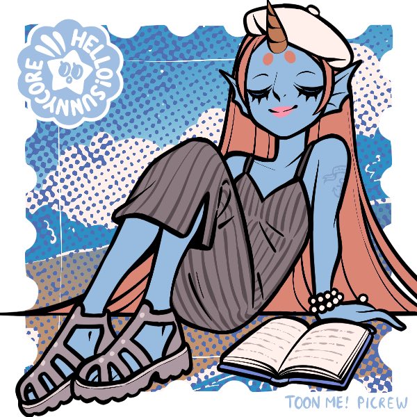 「Picrewの「TOON ME! ⟪ A ⟫」でつくったよ!  #Picrew 」|なるひこ🌸のイラスト