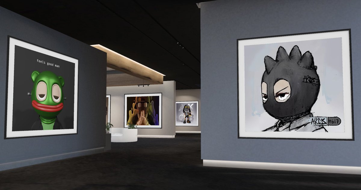 abeastsidestory's tweet photo. ECHOES of BEASTSIDE  | MetaGallery - Community Art Show 

…featuring almost 50 Beasts and their amazing #AKCB artworks. Everything done for and by the BEAST Community.
And these BEASTS got talent 🔥 #BAGMI 

MetaGallery open to the public now - link in the replies ⬇️ https://t.co/s42yby5SQL