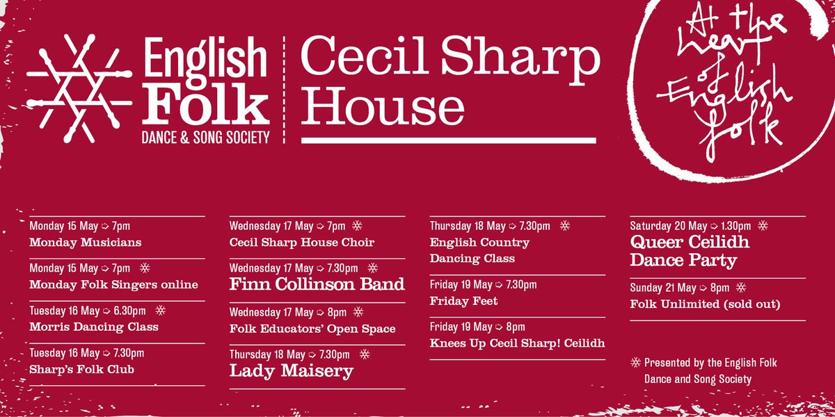 Next week at the House... efdss.org/whats-on