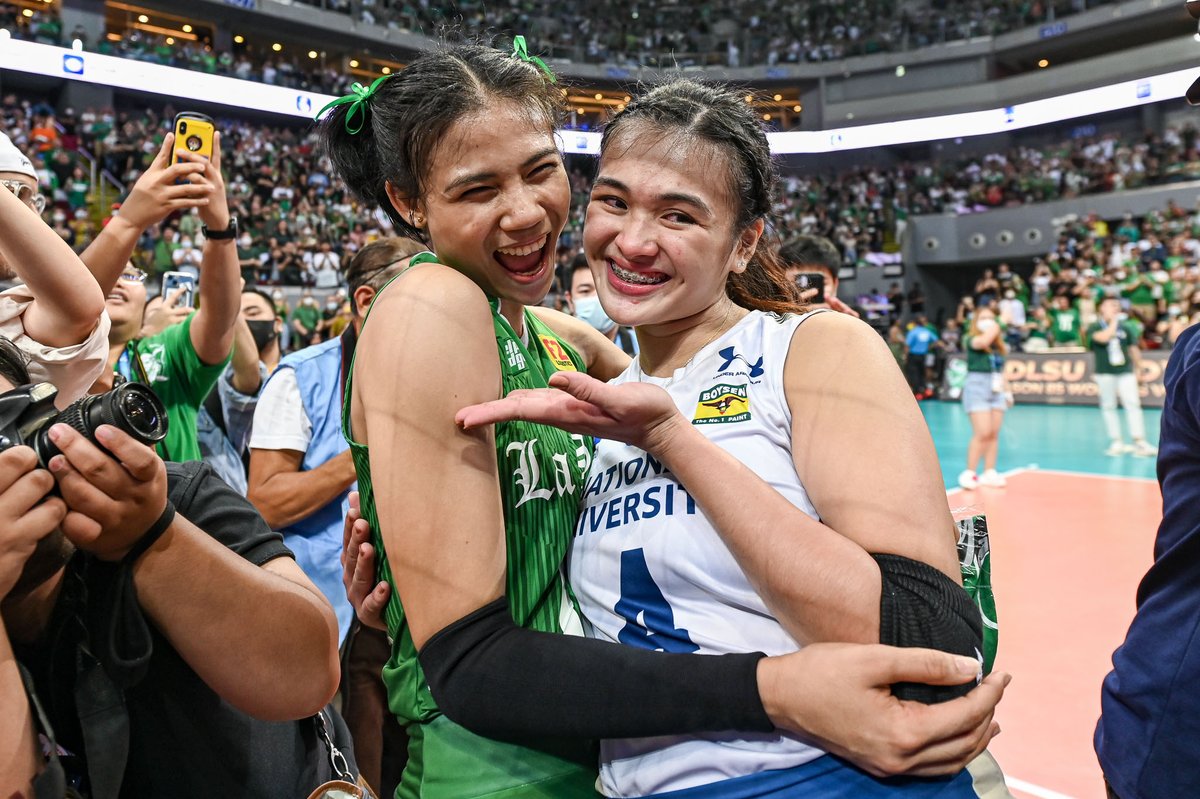 tiebreakertimes's tweet photo. #UAAPSeason85 From One Rookie MVP to Another: Belen says Canino deserves every success she gets >> https://t.co/VUDuXq5ndu https://t.co/4aq0pZqSFt