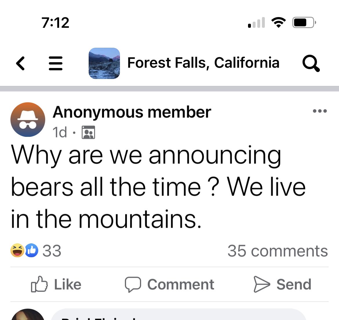 ForestFallsCA's tweet photo. Sometimes, you just want to smack people… https://t.co/gH0qxAfZsk