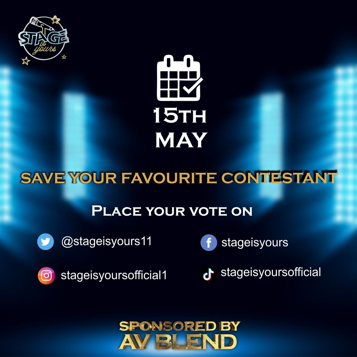 stageisyours11's tweet photo. Vote for your preferred candidate and help them escape eviction.

To vote, follow our page, subscribe to our youtube channel and comment bellow your YouTube name along with the name of your preferred contestant under the comment section of their video.

Voting starts tomorrow!!! https://t.co/Xq91SIC6VB