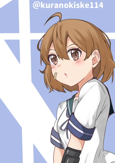 朧ちゃん(+20minほど)#艦これ版深夜の真剣お絵描き60分一本勝負#艦これ版真剣お絵描き60分一本勝負_20230514 