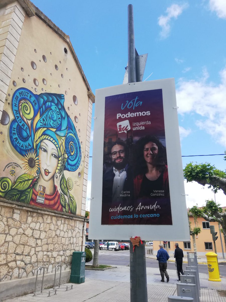 IU_Aranda's tweet photo. El valor de la militancia. Nuestro orgullo. El valor del trabajo en equipo

Hay que poner banderolas, pues las ponemos, no mandamos ponerlas

#ArandadeDuero
#CuidarDeLoCercano
#LoBuenoPorConocer
#28M https://t.co/8msZf3cMrG