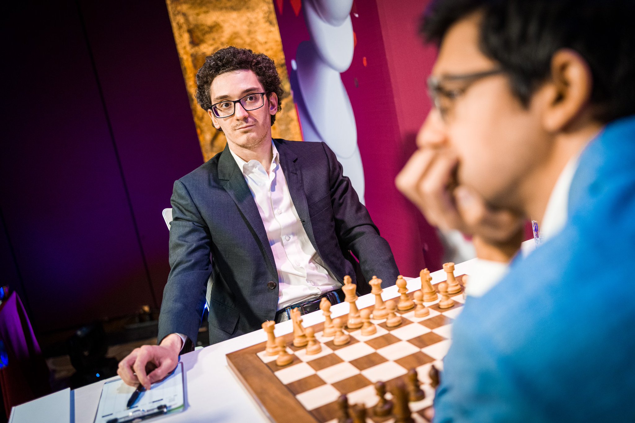 Anish Giri downs Fabiano Caruana to grab share of Group B lead at Chessable  Masters