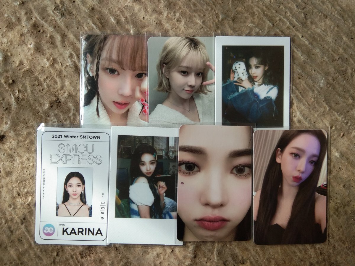 bluyind's tweet photo. ⌒⌒⌒⌒   𑄽୧  ⌒⌒⌒⌒
help rt ! 
Wts / Want to sale Ina

 🥖 ⊹ photocard aespa  🧁 ˖ 　 

 . condi? dm 
 . price on pic 💸
 . no scam 

📍Jateng 

tag.pc aespa Ina, Karina zoom, winter kuku, Giselle, ning-ning,pc aespa pink christmas,pc aespa savage https://t.co/XLPO99Doj6