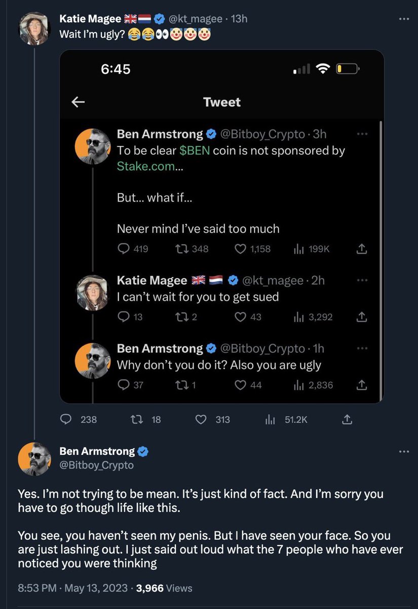 sugaR 🍬 on Twitter "you see, you havent seen my penis Top Ben, 2023