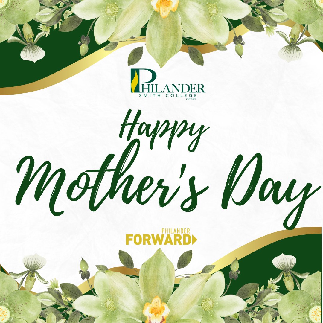 PhilanderSmith's tweet photo. To the women who inspire us, uplift us, and shape our futures—Happy Mother's Day! 🌸💐

Your endless dedication and unconditional love are what make Philander Smith College shine brighter every day. Today, we celebrate you! 💖✨

#MothersDay2023 #PhilanderForward https://t.co/ZbGvmHtmaV
