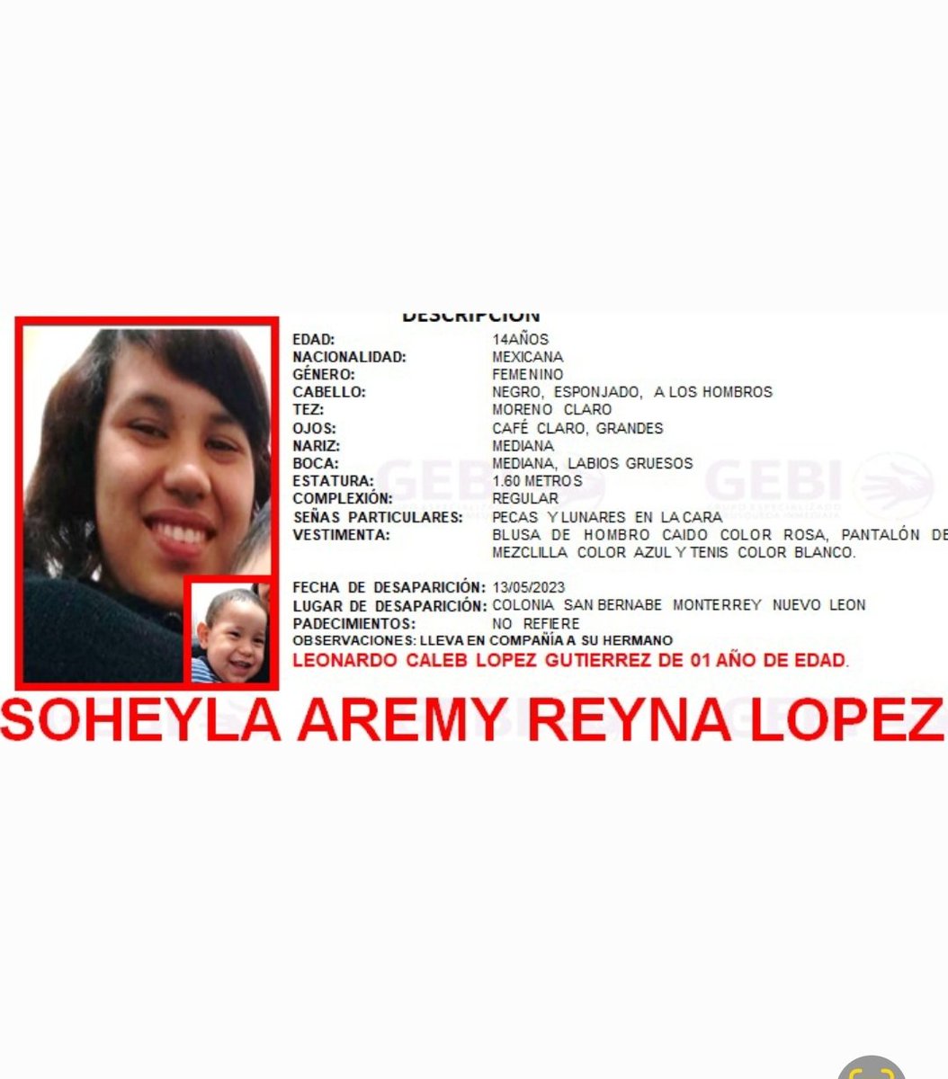 queso33's tweet photo. Urge encontrarlos... por favor amigos familia, compartan y estén atentos a cualquier noticia que vean o escuchen. Son hijos de una amiga muy querida para mí. https://t.co/6rU4GMr9nZ