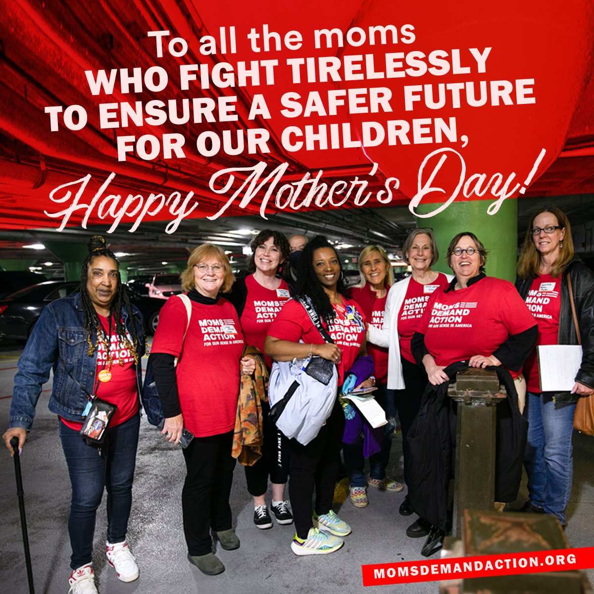 To every mother, and those who take on the role of a mom, thank you for all you do to keep our children safe!

Happy #MothersDay from Moms Demand Action!