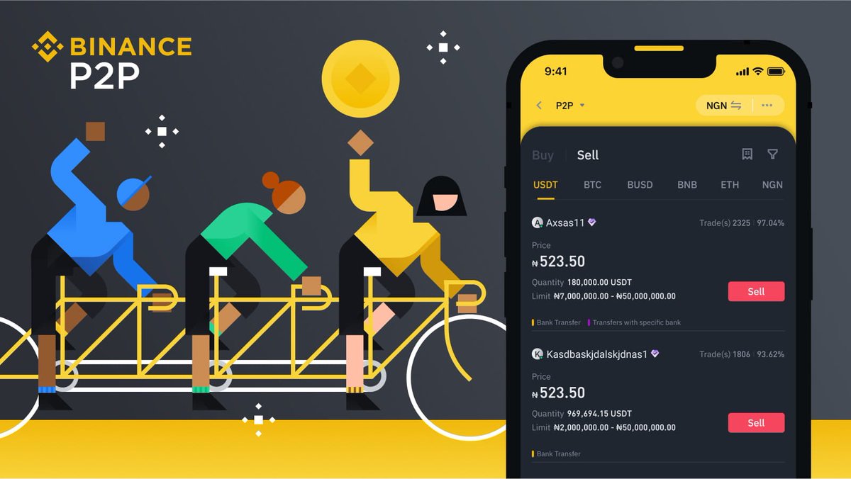 Living in a country where you can’t access crypto with your bank account?

Check out our latest article about Binance‘s P2P feature.

binance.com/en/feed/post/5…