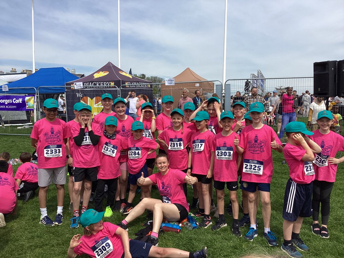 StMattsAcademy's tweet photo. What a fantastic morning at the School’s Half Marathon Challenge! Our children were fantastic and completed their last mile in style! Well done everyone! #letyourlightshine #ourcurriculumignites https://t.co/x9wRXJIjfw