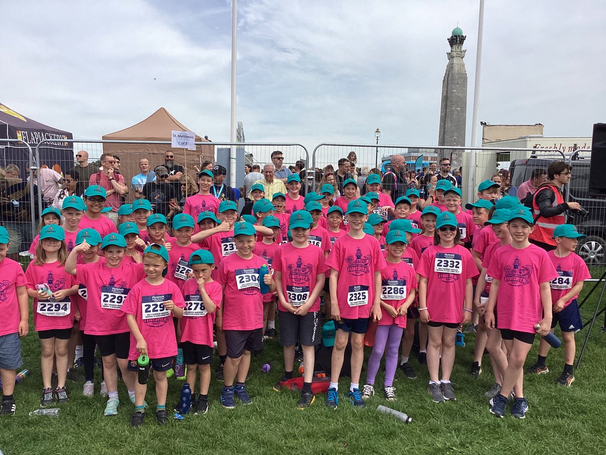 StMattsAcademy's tweet photo. What a fantastic morning at the School’s Half Marathon Challenge! Our children were fantastic and completed their last mile in style! Well done everyone! #letyourlightshine #ourcurriculumignites https://t.co/x9wRXJIjfw