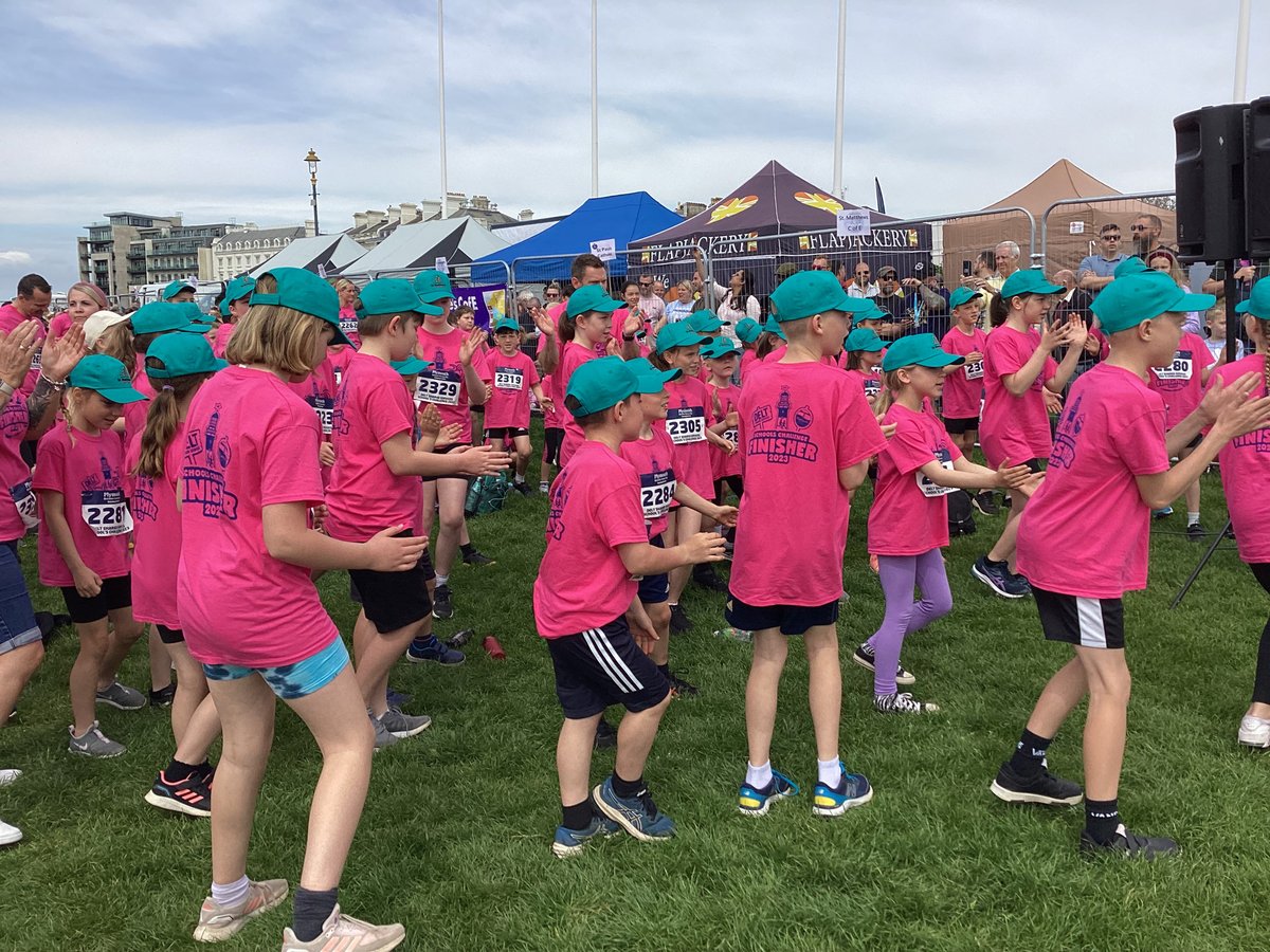 StMattsAcademy's tweet photo. What a fantastic morning at the School’s Half Marathon Challenge! Our children were fantastic and completed their last mile in style! Well done everyone! #letyourlightshine #ourcurriculumignites https://t.co/x9wRXJIjfw