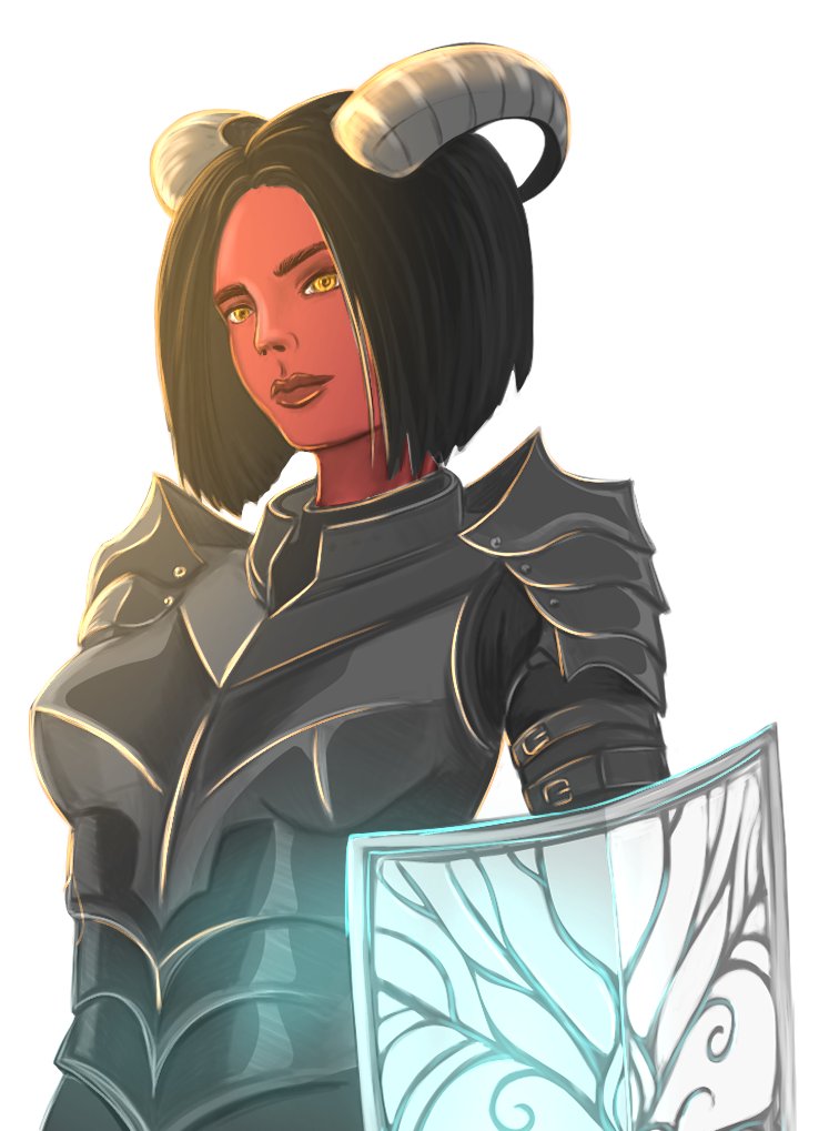 Eskalia's tweet photo. @EsportsIllus Also, Tieflings make such wonderful Wizards, Warlocks, Clerics, and BBEGs....  

Art by (PKNire, @tikitorchies, @ButturdApplem, and @lu_cio_H in that order) https://t.co/qFkfnHALW7