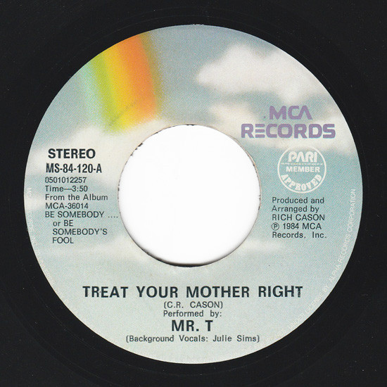 Happy Mother's Day!
Remember, treat your mother right!
youtu.be/RO6JiFztJdg
