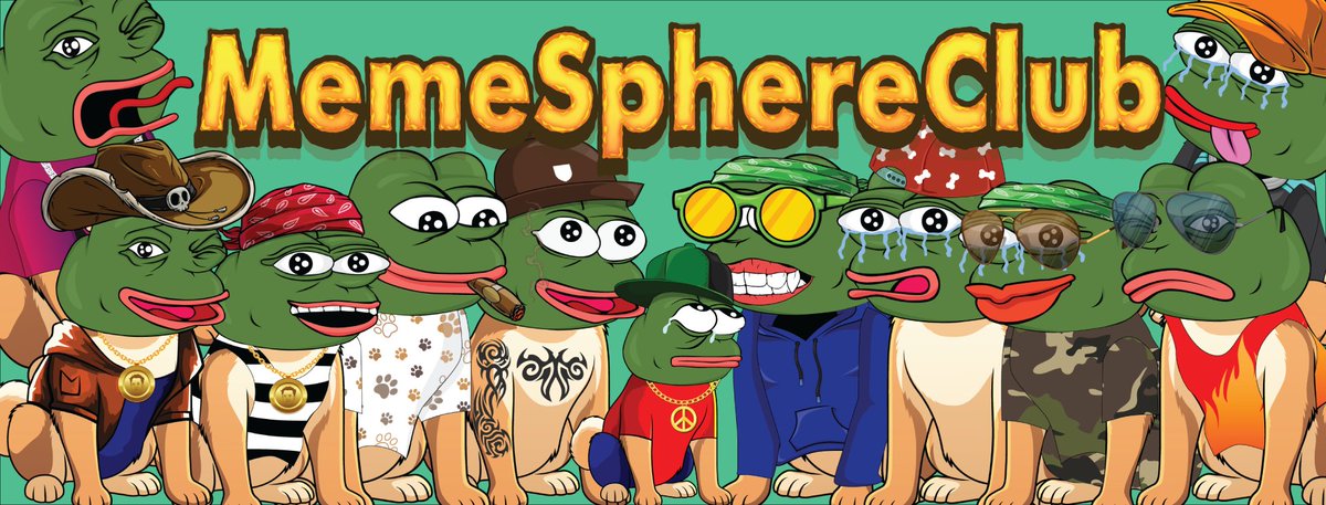 MemeSphereClub's tweet photo. 🚨 Did you miss out on $PEPE and $ARB?

Don't miss #MemeSphereClub! 🐸🐶🤖
We're launching soon! 🌙🚀

$LADYS #SIMPSON #PEPEARMY $FUKBEN #CAPO #VINU #VOLT #PEPE #PEPECOIN $DONS #PLSX #pulsechain #binance #NFTfantasy #BAYC #MAYC $MONG #SUI #ETH #BTC #Bitcoin https://t.co/HFVrPPbAcN