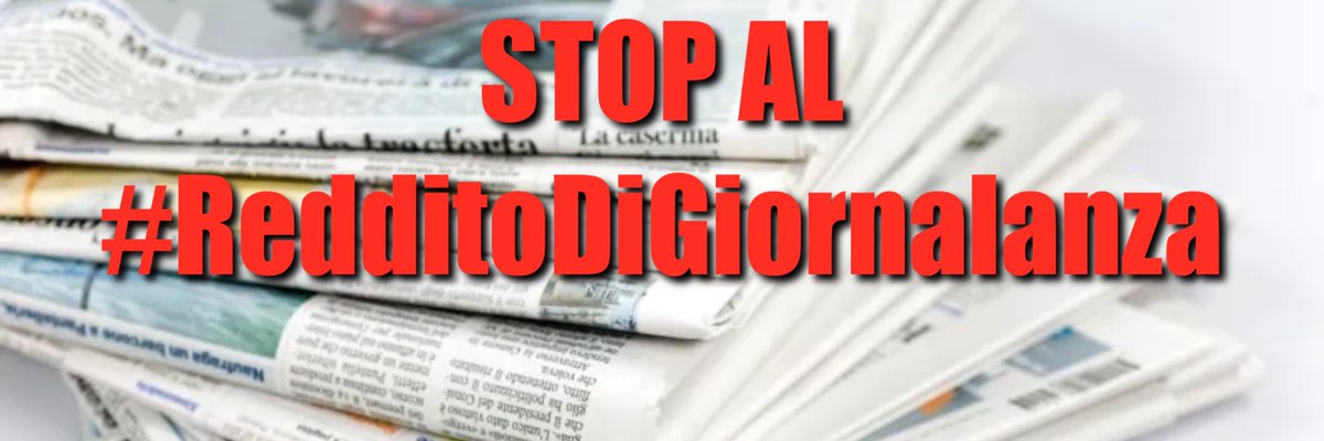 _Andy_Roman_'s tweet photo. @lucianocapone Cominciate col rinunciare ai finanziamenti, pennivendoli da strapazzo https://t.co/ANz2ZOn74o