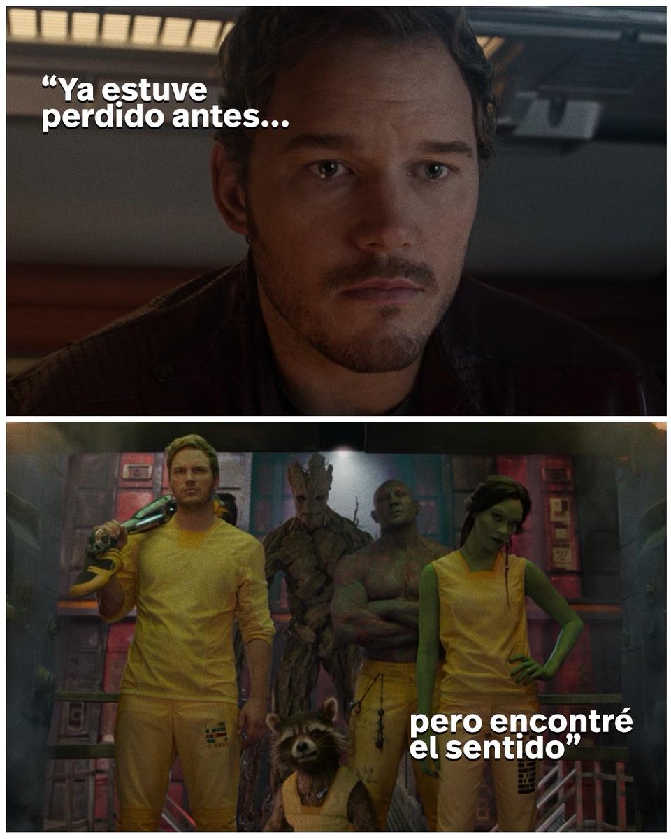 No estamos llorando, se nos metió un recuerdo de #GuardianesDeLaGalaxia en el ojo 🥹