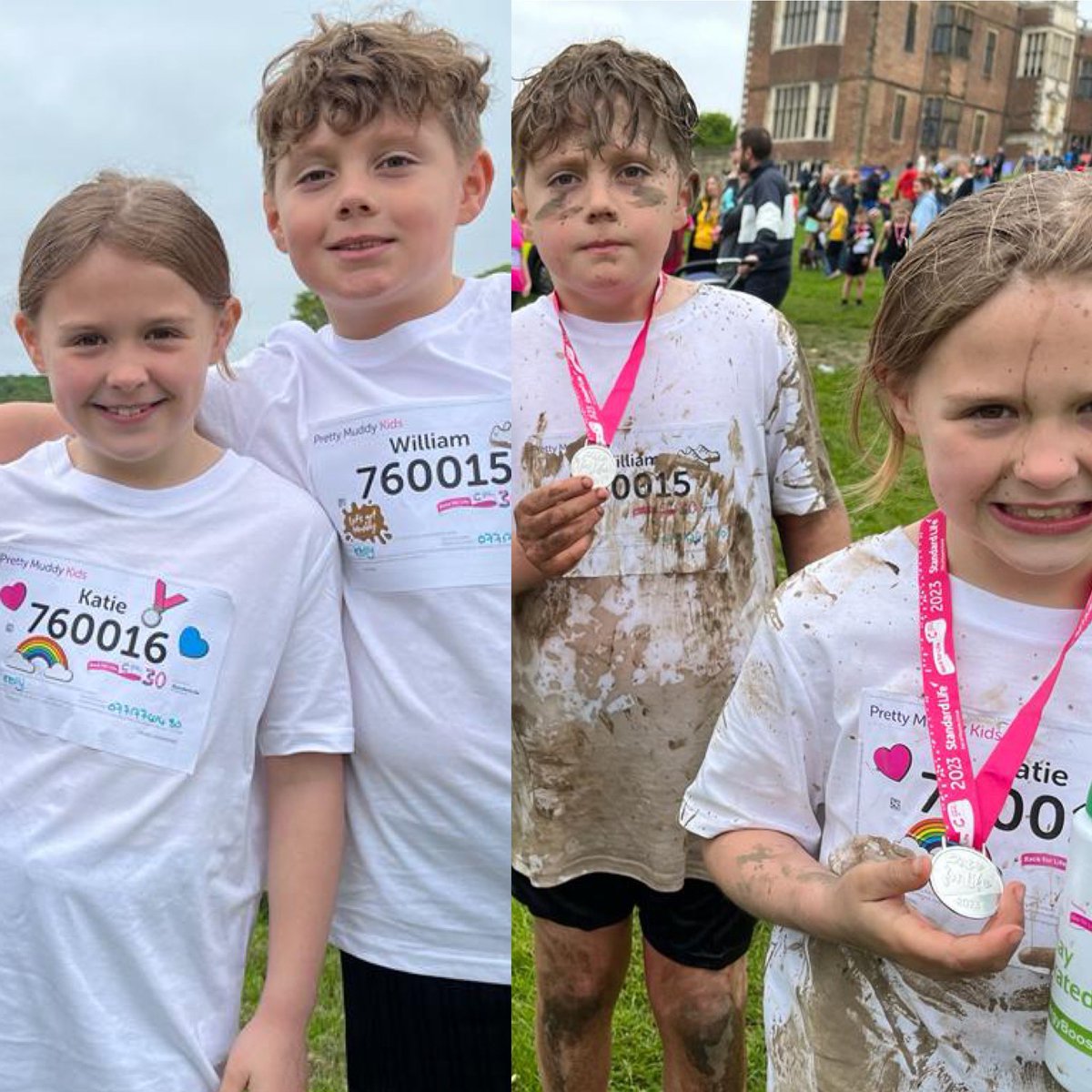 @OPA_LG @OPALG_3B2223 @OPALG_5B2223 Katie and William took part in pretty muddy for cancer research at the weekend and did amazing and made me so proud !!