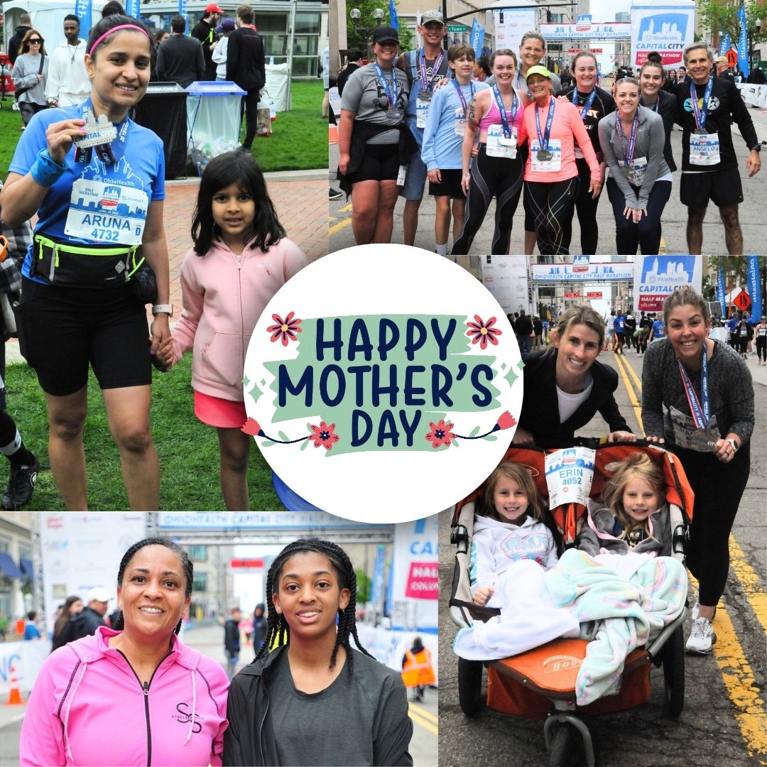 Running, walking, cheering &amp; supporting -- every mother is amazing. We CELEBRATE you today &amp; every day. Happy Mother’s Day to all the moms everywhere!