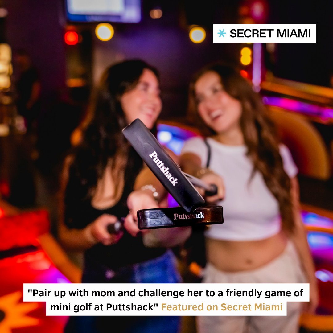 IdentityMediaPR's tweet image. For Mother's Day at @Puttshack moms will receive a flower and can take photos with a special banner &amp;amp; balloon arch setup 🌸