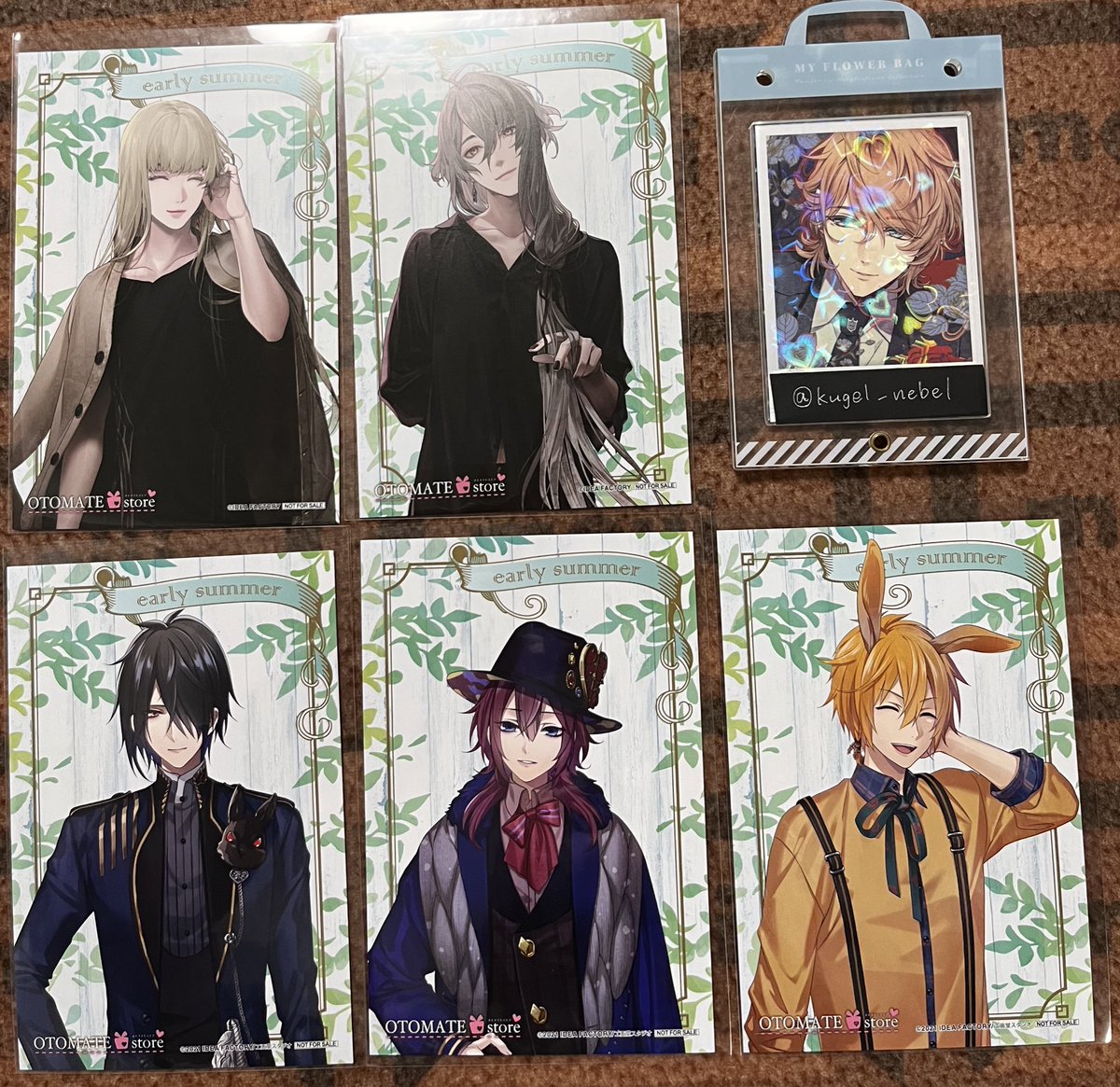 kugel_nebel's tweet photo. 【交換】終遠のヴィルシュ 終ヴィル オトメイトストア オトスト アーリーサマー 特典 ポストカード ポスカ ろろアリ 白と黒のアリス

譲:アンクゥ リュカ レイン ネロ カノン

求:アドルフ1、シアン

池袋手渡し、郵送。
検索からでもお気軽にお声掛けください。 https://t.co/Nmliel48Yi