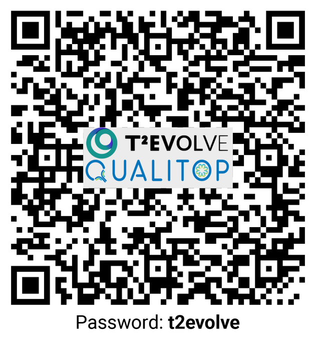 📣 The @t2evolve_imi Project & Horizon 2020 QUALITOP H2020 Project have launched the patient survey on #CART -cell therapy. The survey is available in multiple languages. Join now by scanning the QR code or clicking ➡️ t2evolve.com/european-patie… Please share! #PatientExperience