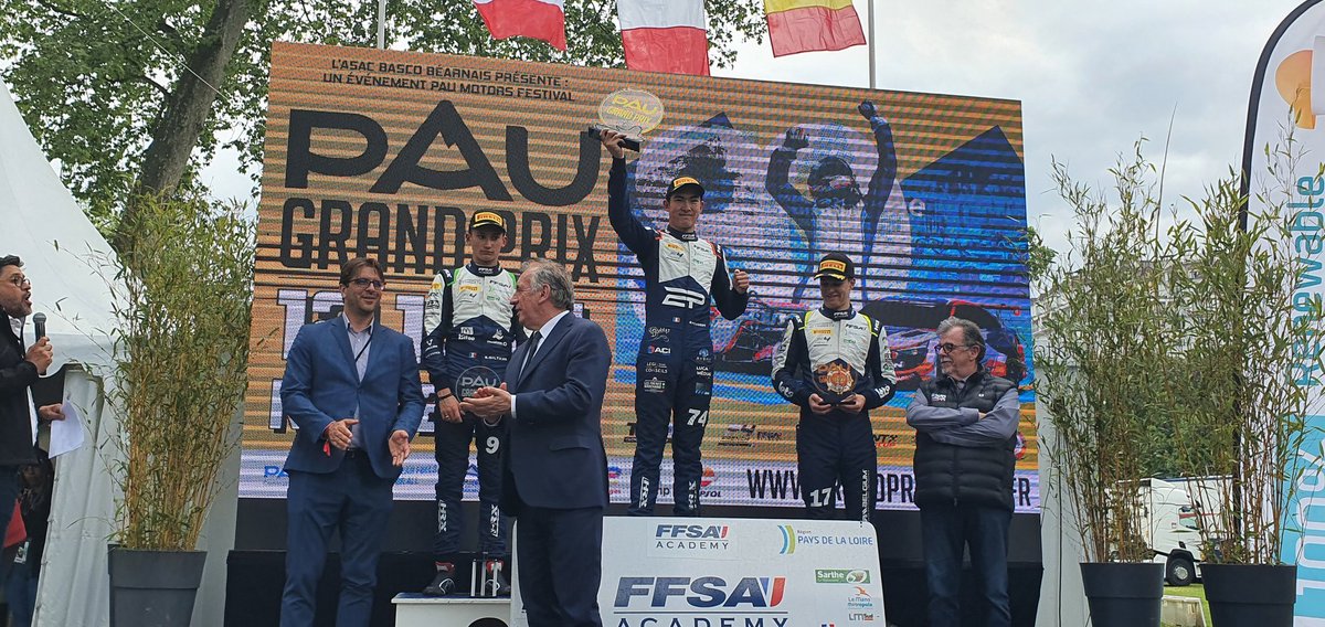 FormulaScout's tweet photo. Enzo Peugeot wins the 2023 #GPdePau! https://t.co/6p6Voaewvd