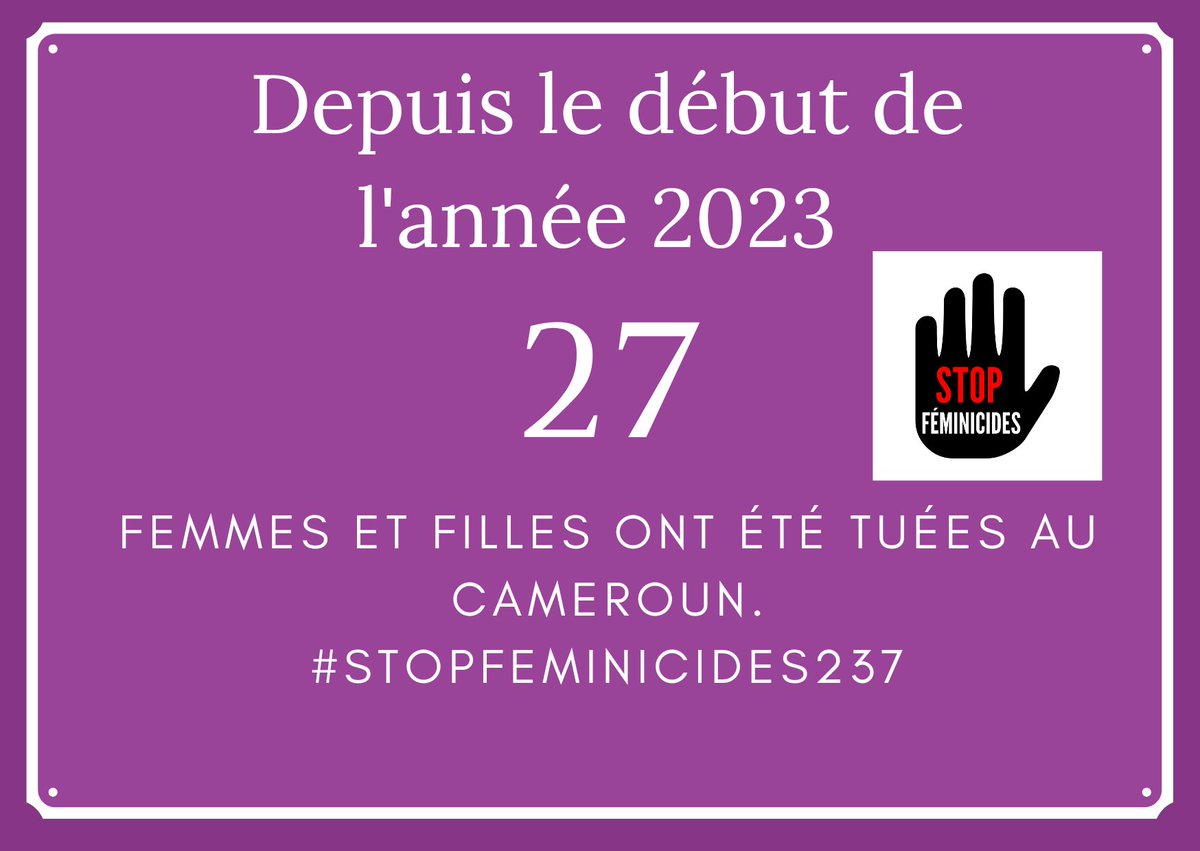 feminicides237's tweet photo. #ESSOMBEprincesse a été  retrouvée morte, les mains et les pieds ligotés ce dimanche 14 mai dans sa chambre dans la localité d'EDEA 

Sa famille est recherché pour récupérer le corps à l'hôpital de la dite localité.

#Stopfeminicides237
#stopfeminicides 
#Cameroun https://t.co/ocQCIPwCJS