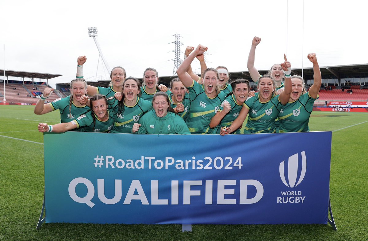 From tiny acorns…to mighty oak trees! What a journey and achievement for @IrishRugby 7s to qualify for the @Olympics 👏 Congratulations @LucyMulhall and all involved ☘️ #RoadToParis2024