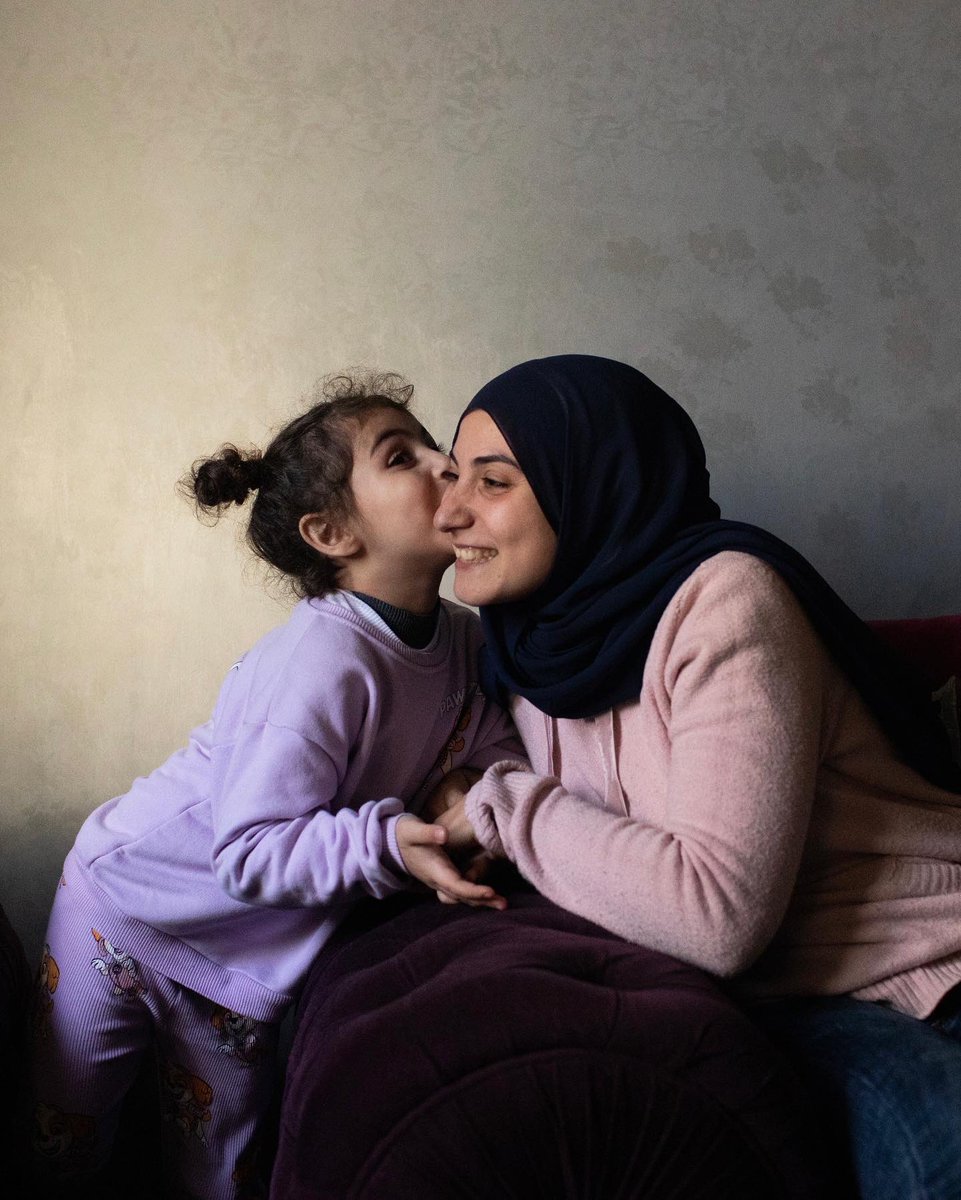 We are inspired by Ala’a’s words this #MothersDay. 

“No matter how negative things get around me, I must be strong. What always gives me strength are three things: Iman's eyes when I look at them and I see them shining when she laughs, my mom's laugh, and my dad's good mood.”