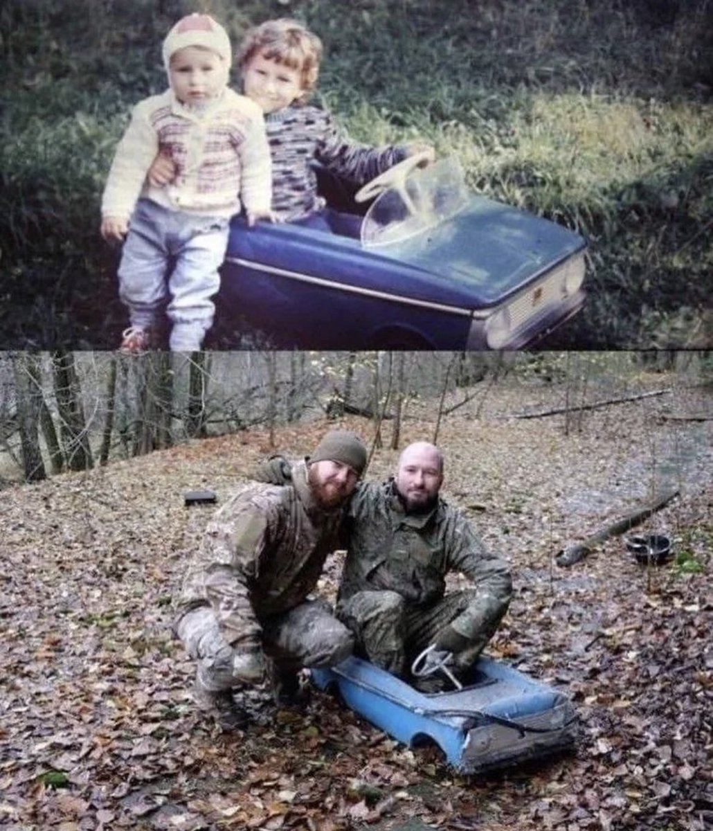 After a three-decade absence from Pripyat, the brothers revisit their toy car, a poignant reminder of the Chernobyl Nuclear disaster that occurred between 1986 and 2016.