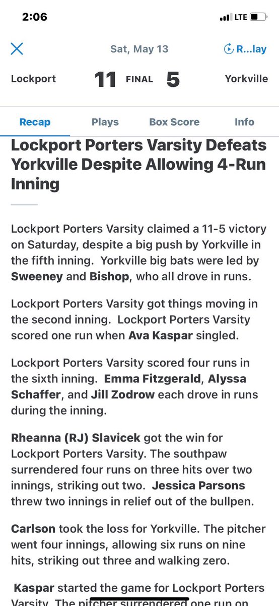 Woot! <a href="/emma_fitz7/">Emma Fitzgerald 2024 5’8” C/OF/3B/1B</a> @Reign16uKW